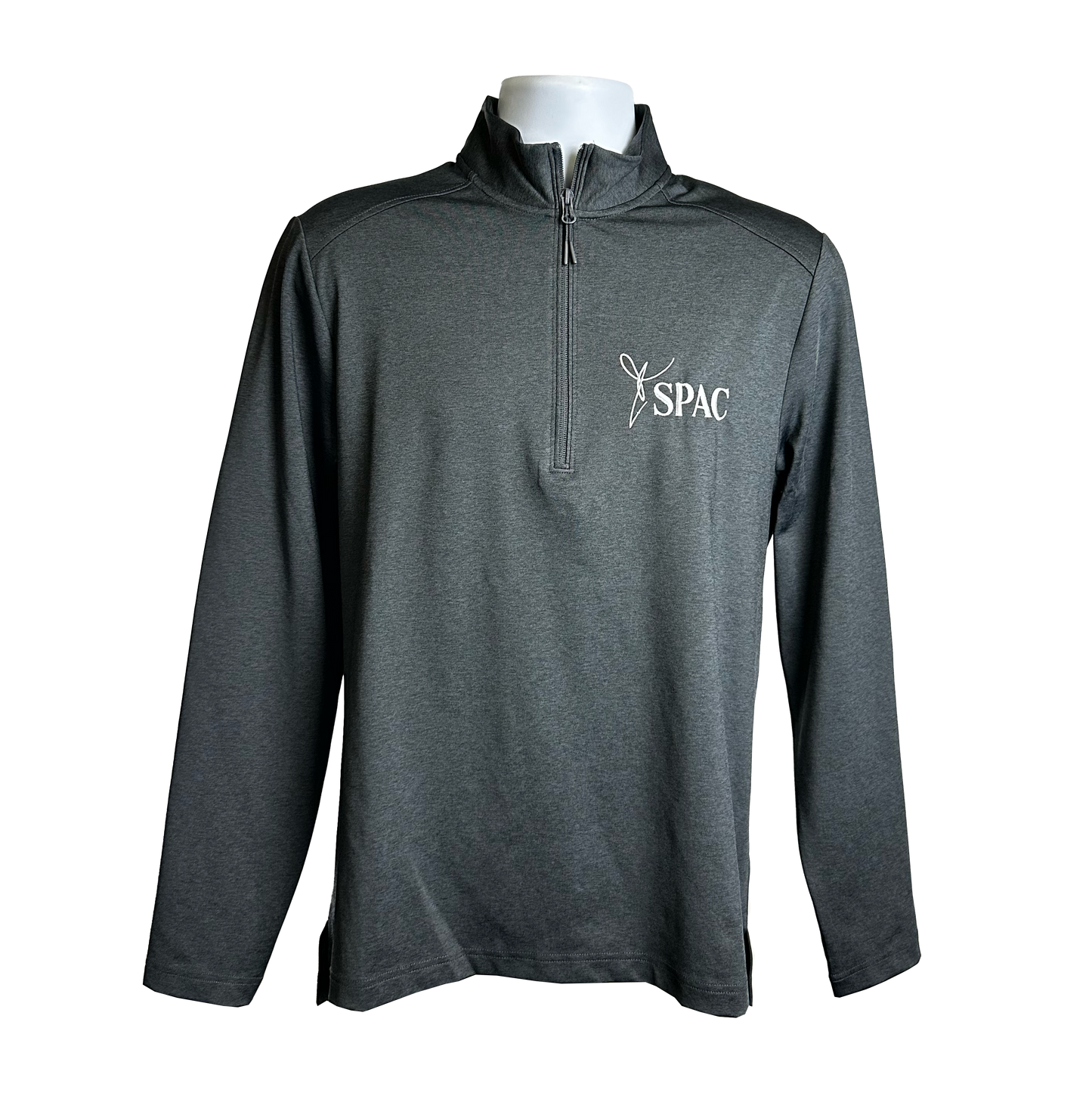Grey Quarter Zip