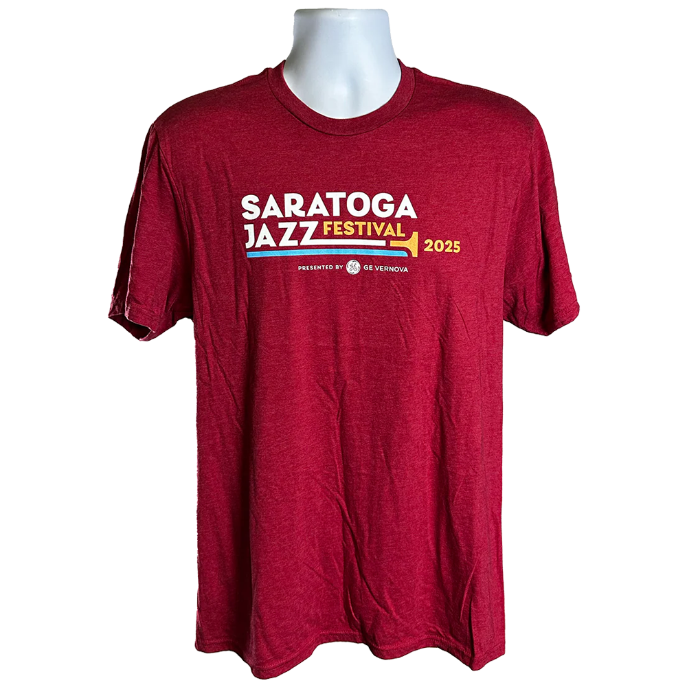 2025 Saratoga Jazz Festival Unisex Lineup T-Shirt