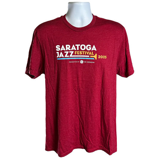 2025 Saratoga Jazz Festival Unisex Lineup T-Shirt