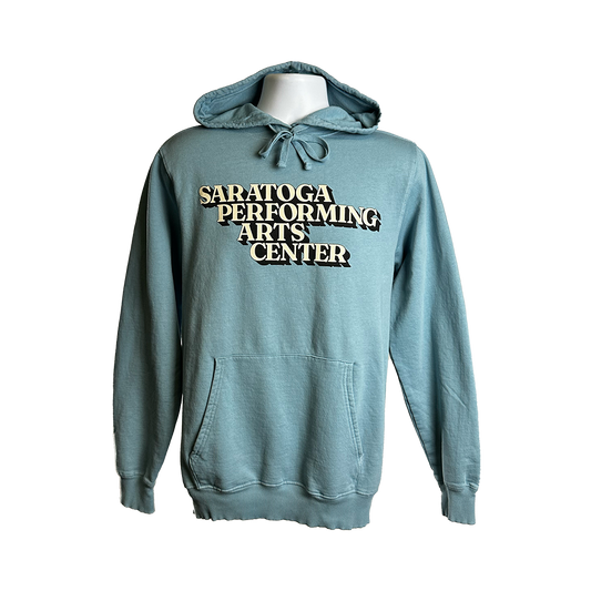 Blue Hooded Sweatshirt