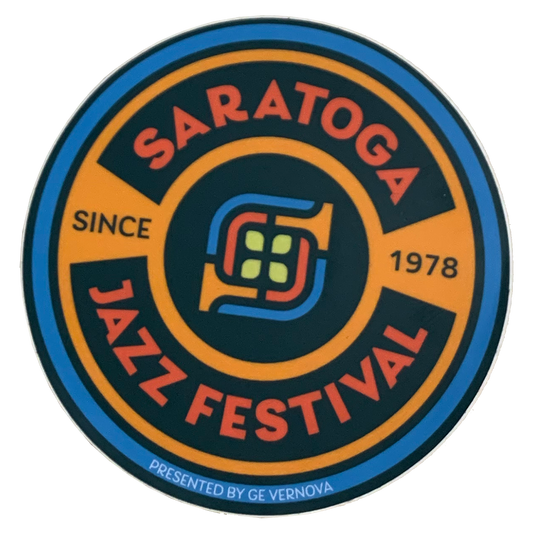 Saratoga Jazz Festival Stickers