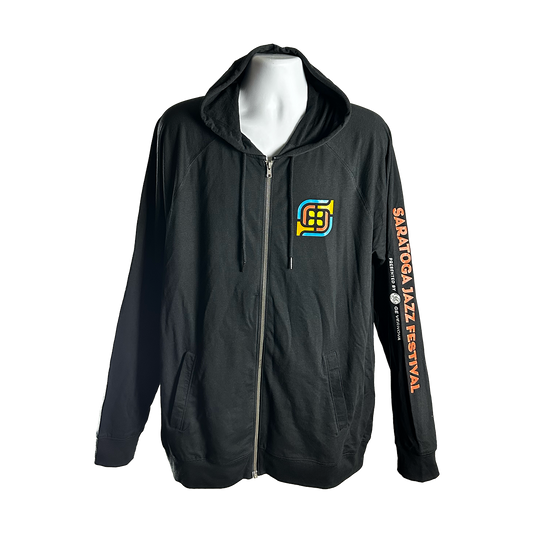 Saratoga Jazz Festival Full Zip Hooded Sweatshirt