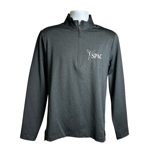 Grey Quarter Zip