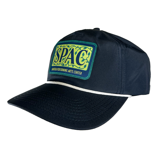 Navy Rope Snapback Hat