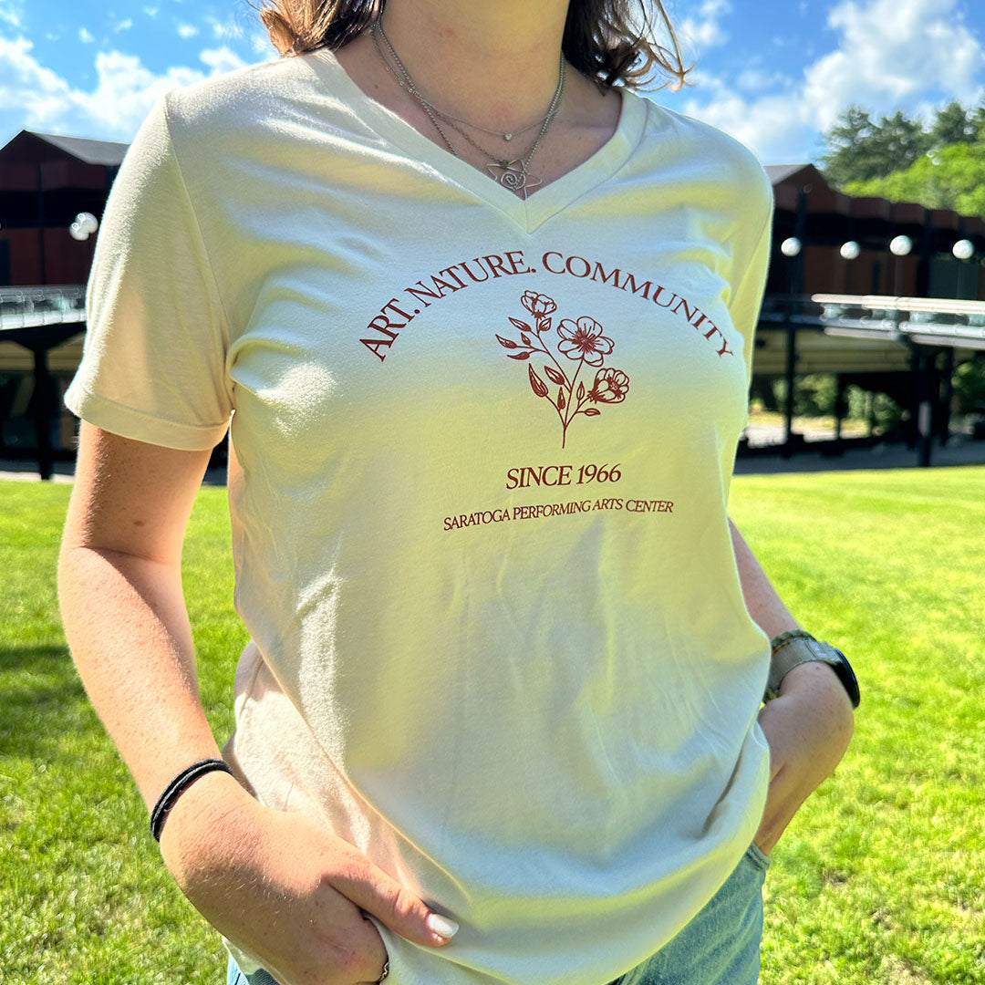 Women's Botanical V-Neck T-Shirt